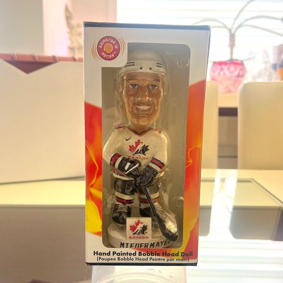 Scott Niedermayer Hand Painted Bobblehead by Animation In Motion Collectibles! - Picture 1 of 6